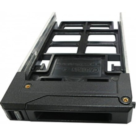 Black 2.5 1 x 2.5 Bay Plastic QNAP Drive Bay Adapter Internal 1 x Total Bay 